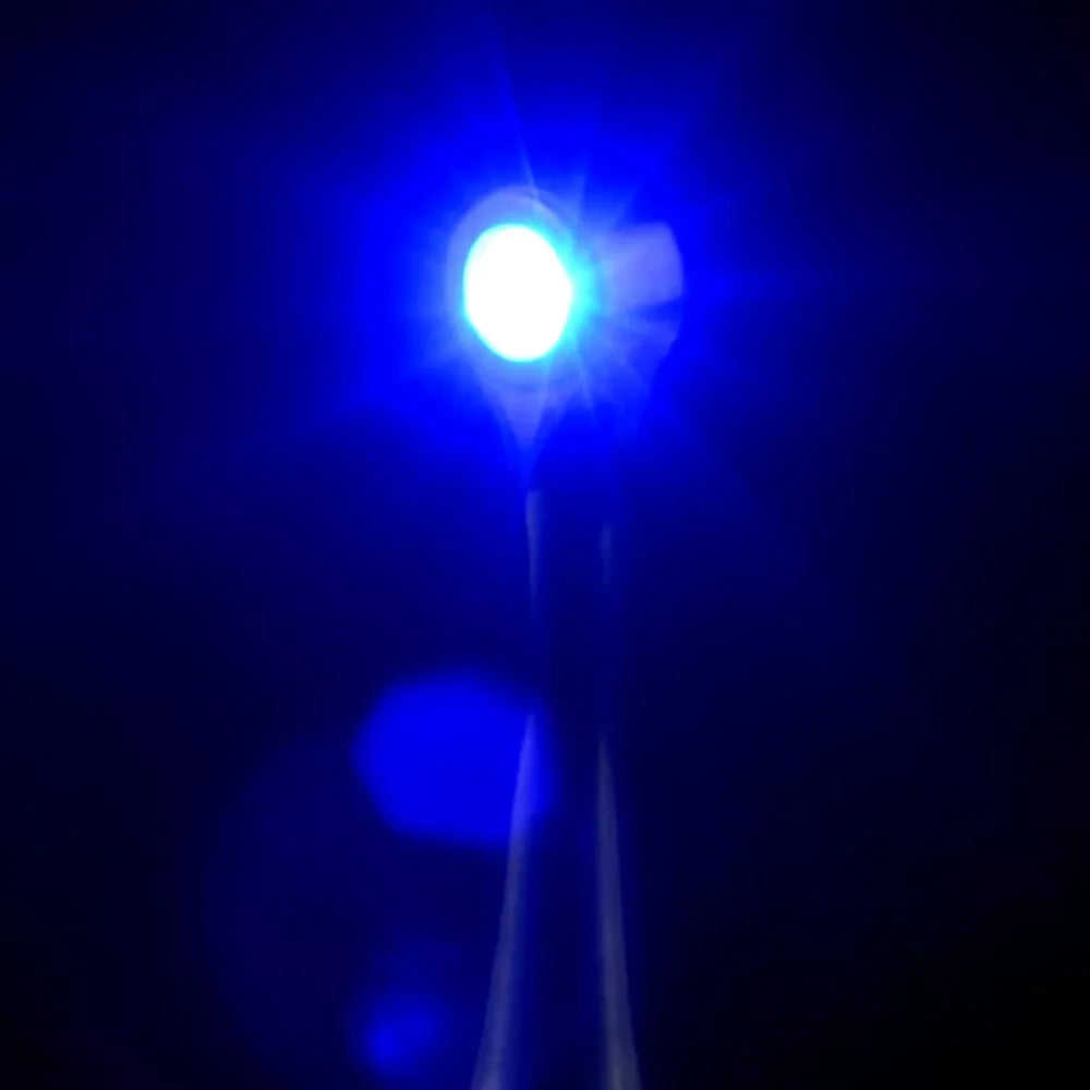 Bright blue LED light source