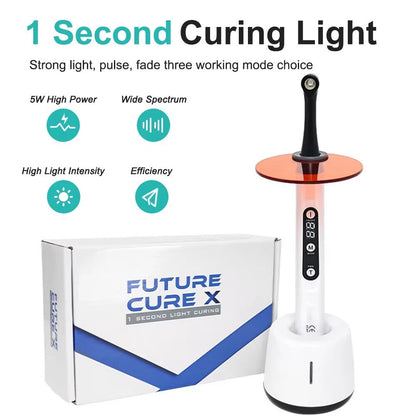 Curing light with multiple features