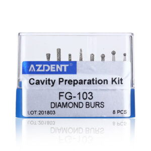 AZDENT Dental Diamond Bur FG-103 Cavity Preparation Kit