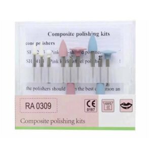 Dental composite polishers in multiple shapes