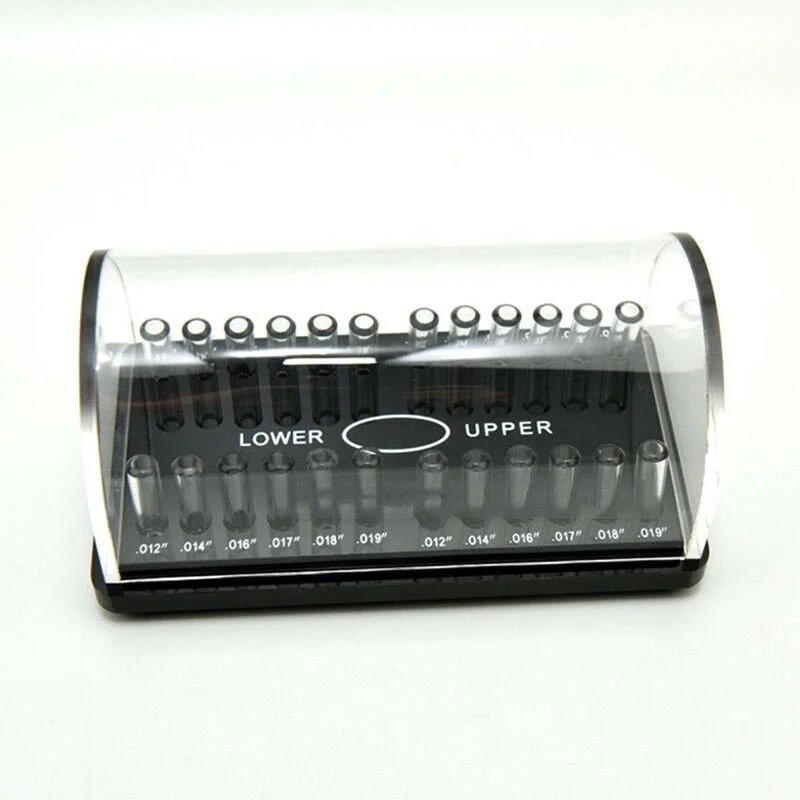 Orthodontic Arched Wire Bracket Organizer with transparent cover