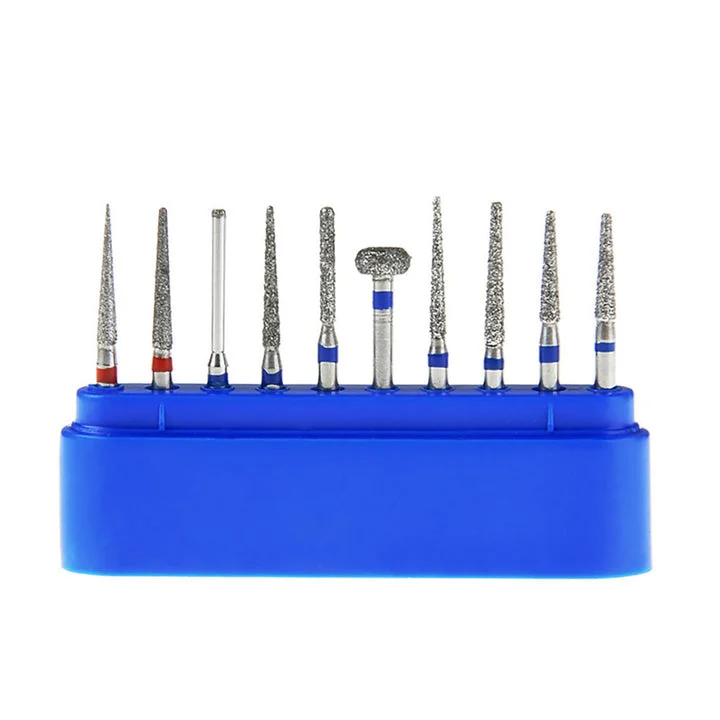 AZDENT Dental Diamond Bur FG-101 For Crown Preparation Anterior Teeth Kit - Image 3