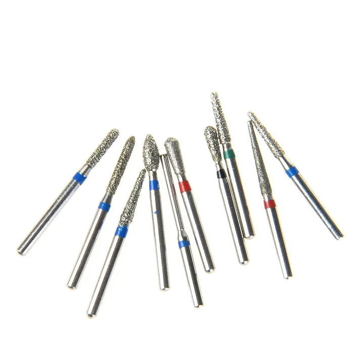AZDENT Dental Diamond Bur FG-102 For Crown Preparation Molar Teeth Kit - Image 2