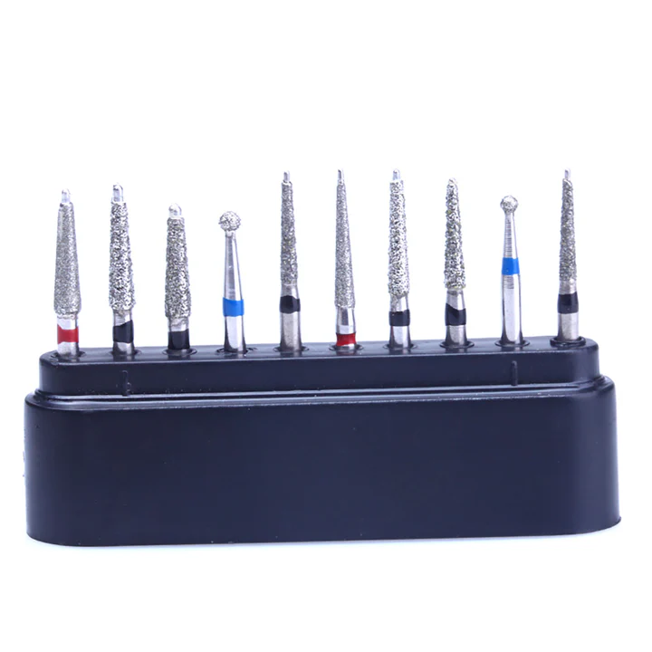 AZDENT Dental Diamond Bur FG-107 Ceramic Restoration Kit - Image 2