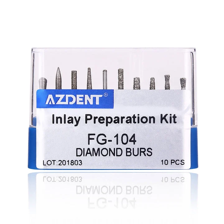 AZDENT Diamond Bur FG-104 Inlay Preparation Kit