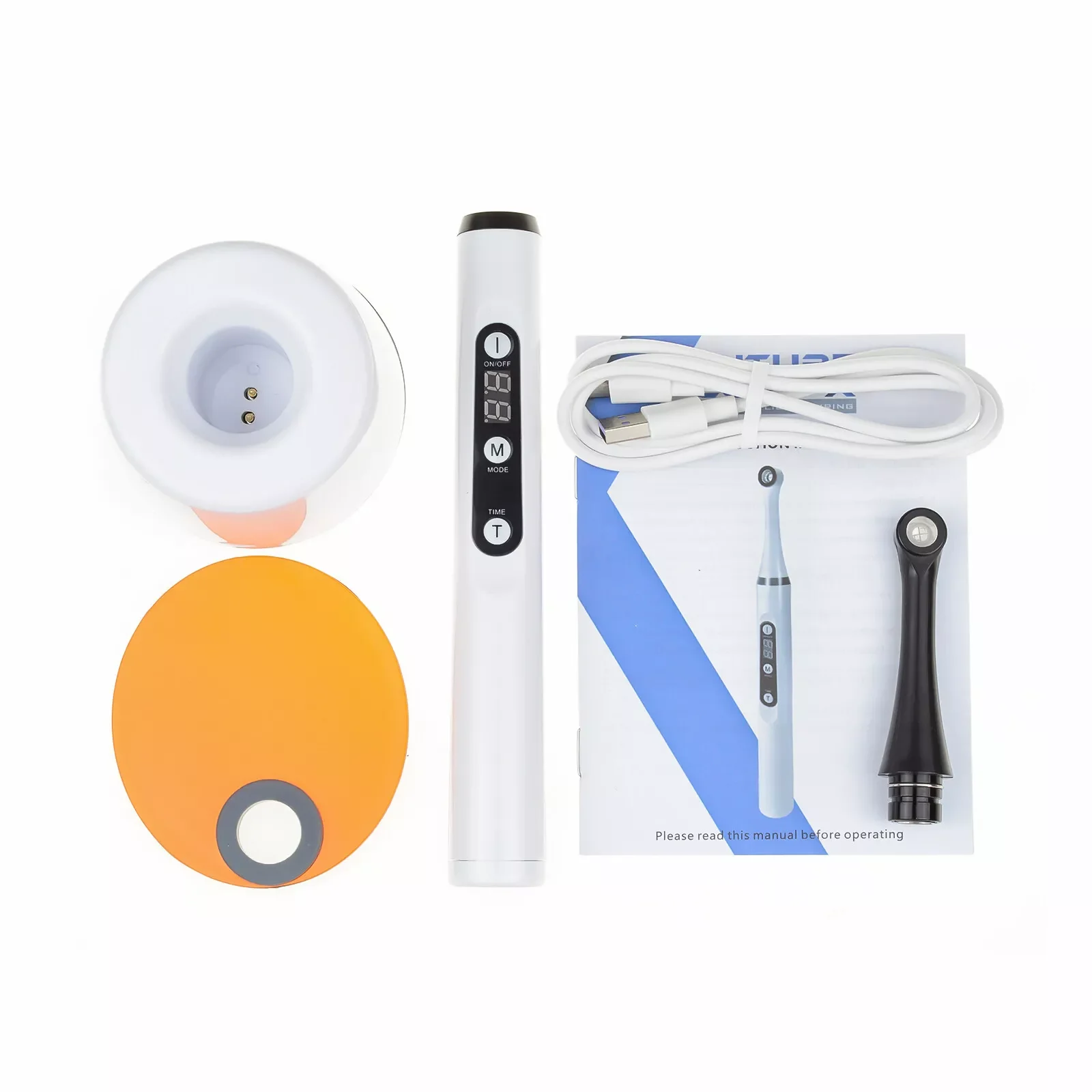 Dental LED device with accessories included