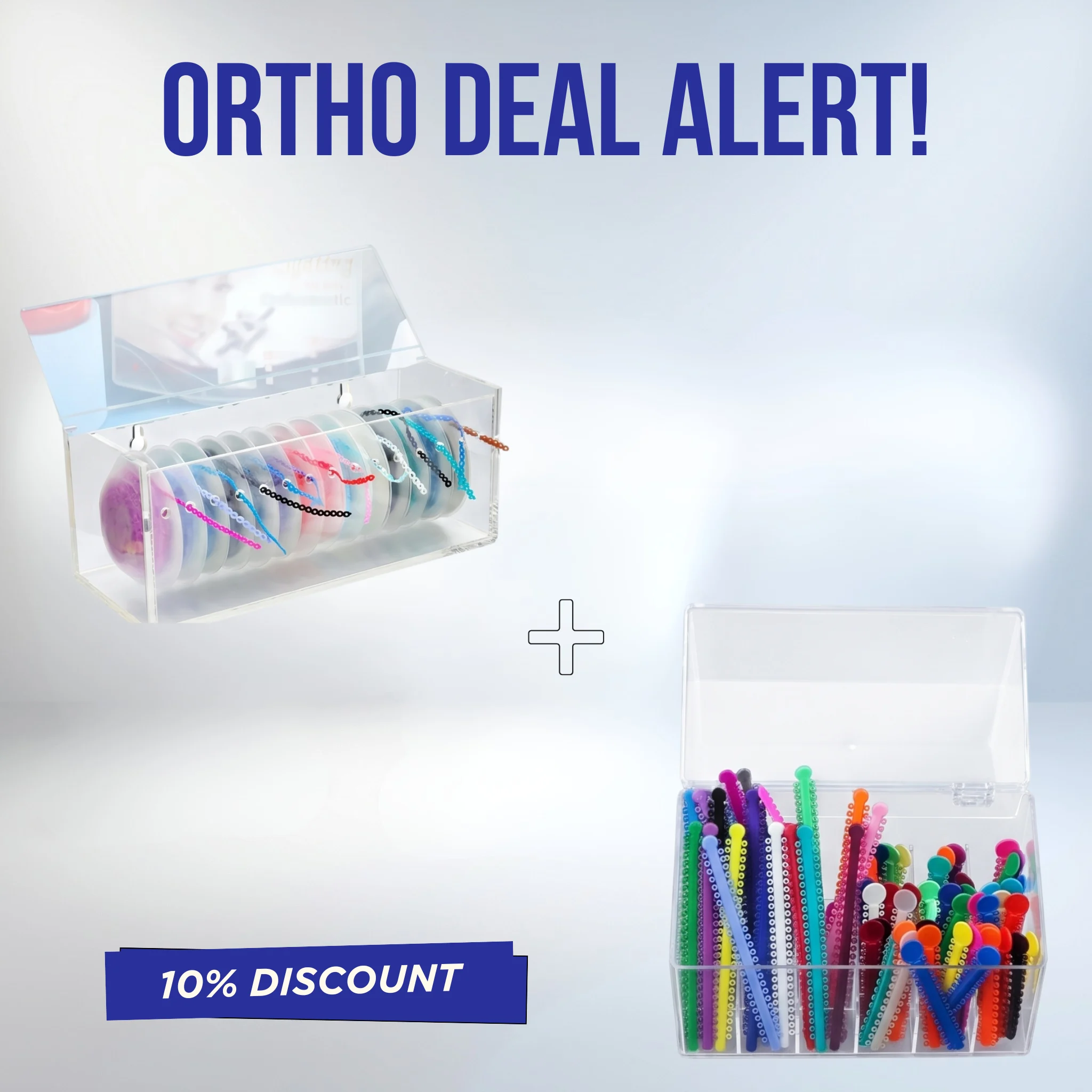 Orthodontic Deal Ligature Box + Power Chain Box — Combo Deal