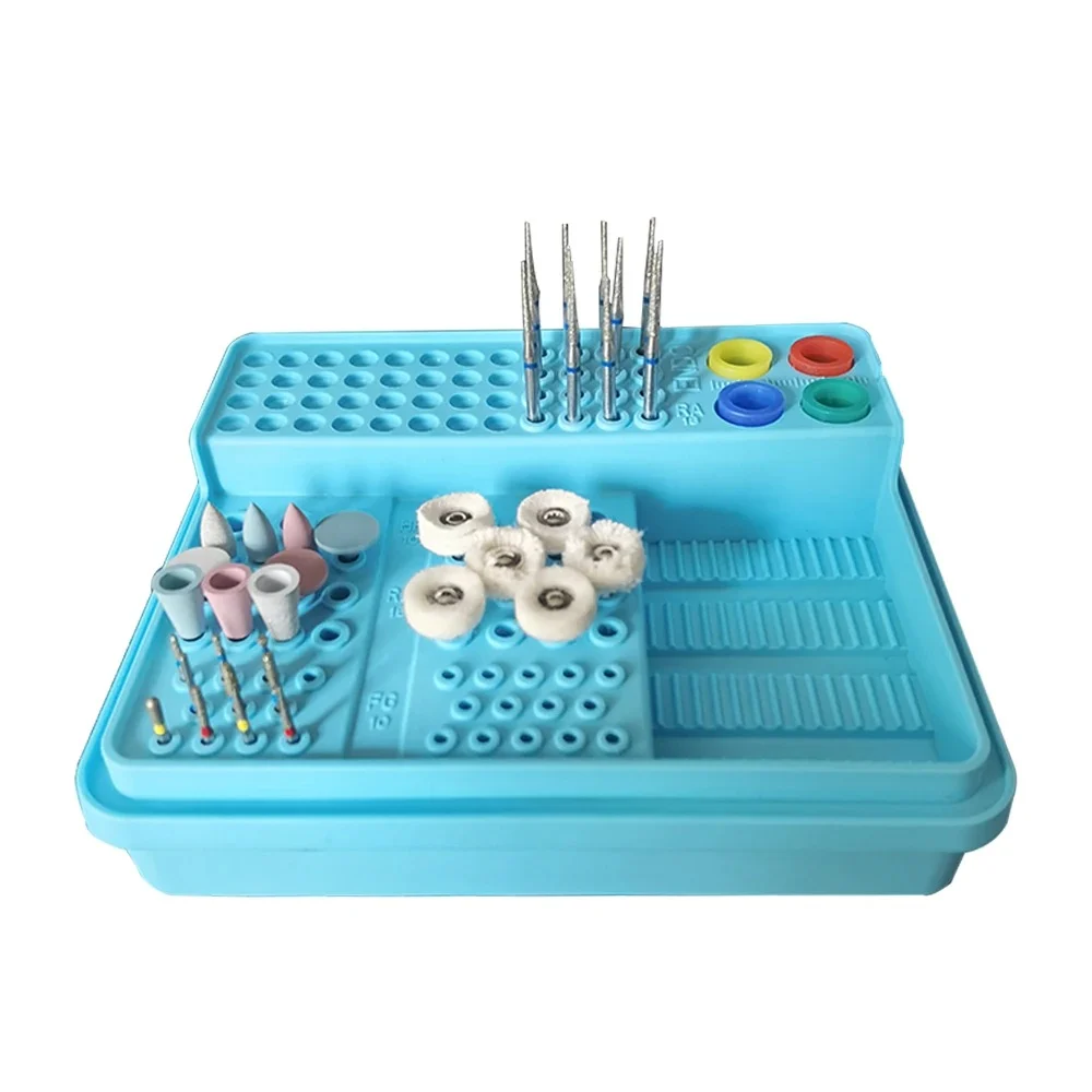 DentalNeeds.pk Autoclavable Endo Box; durable medical-grade plastic case for endodontic instrument sterilization and clinical organization.