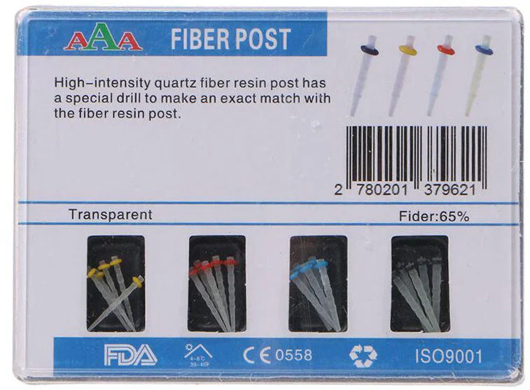 AAA Fiber Post With 4 Drills