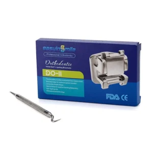 Dental Orthodontic Metal Bracket Self-ligating MINI Braces ROTH 022