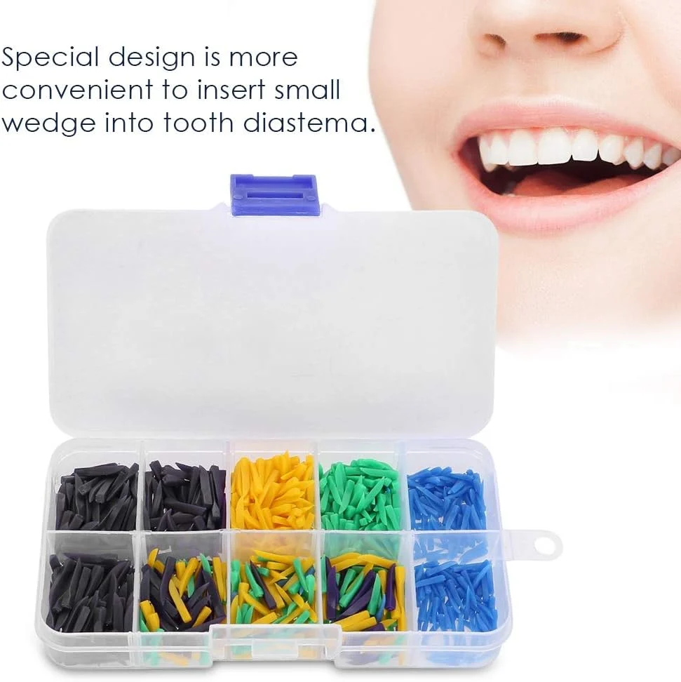 Dental Plastic Wedges (800/Pack)