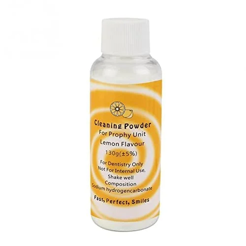 Dental Prophy Powder (Lemon) Cleaning Powder