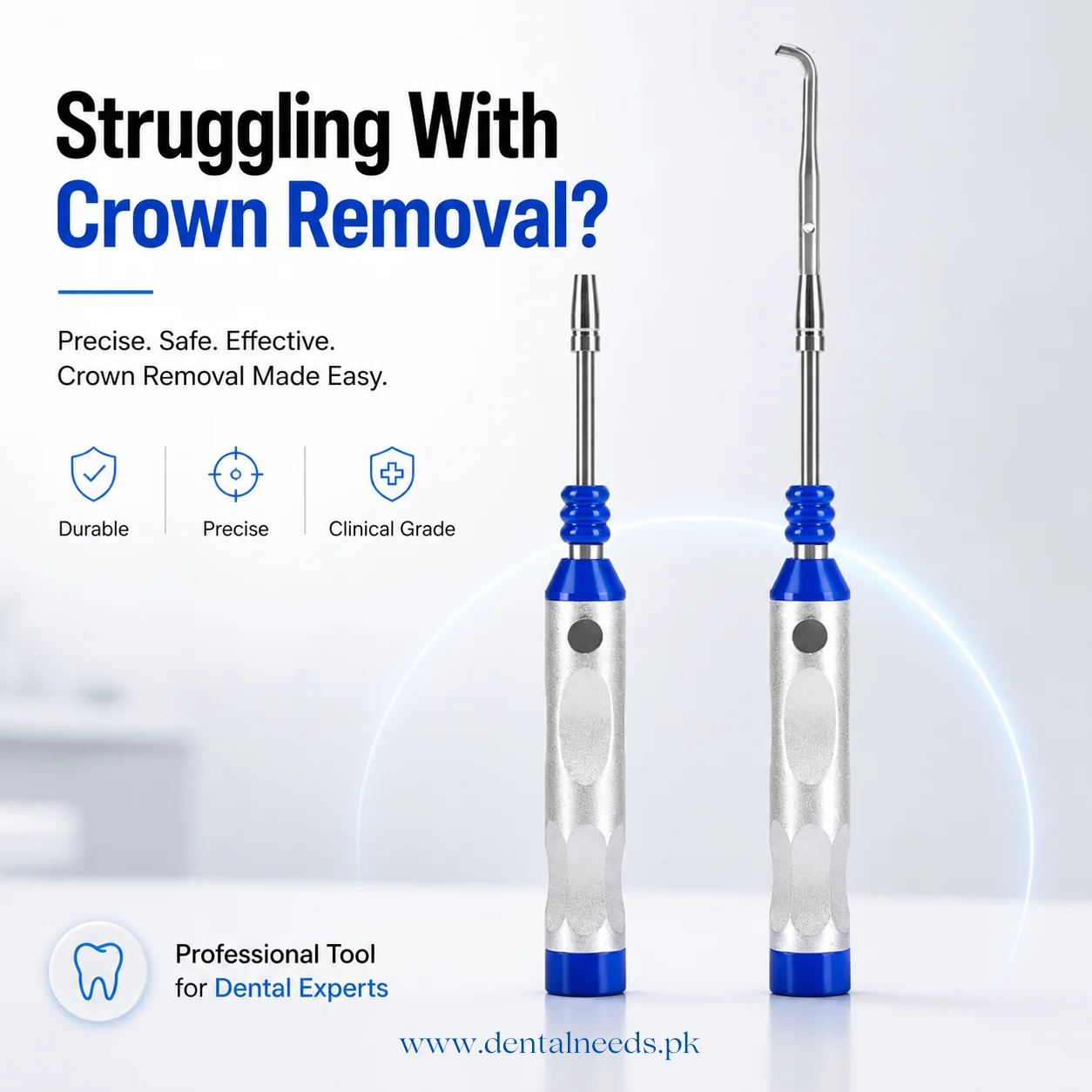 Dental Teeth Crown Remover – High-Quality Stainless Steel - Image 3