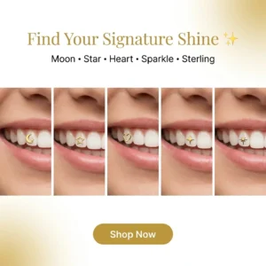 Golden Dental Teeth Jewelry