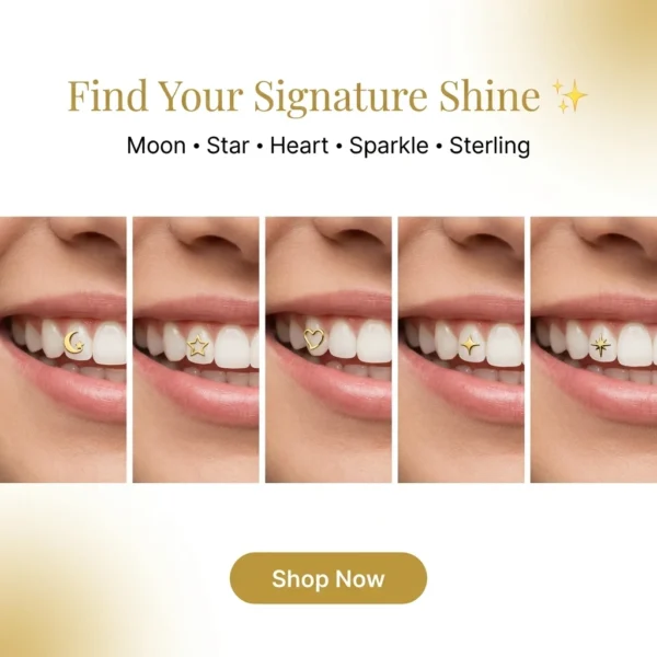Golden Dental Teeth Jewelry